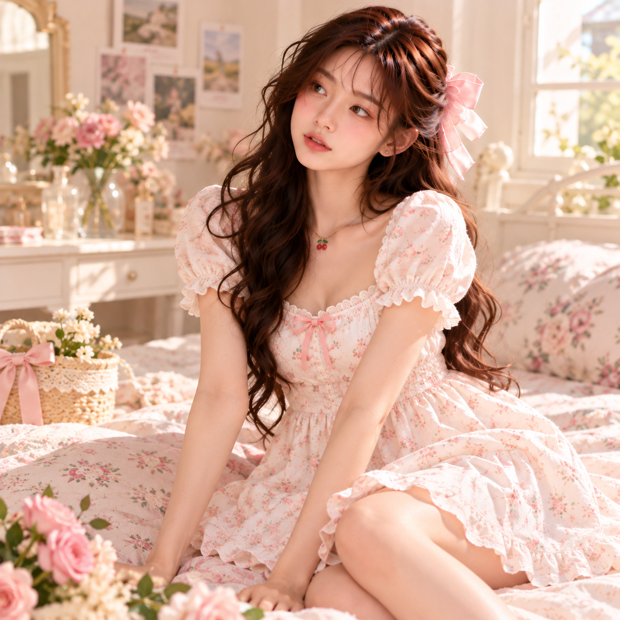 Váy babydoll cotton
